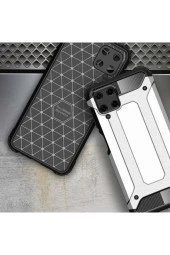 Galaxy M22 Kılıf Shockproof Zırh Koruma Gri thumbnail 3