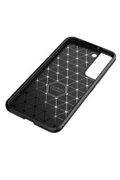 Galaxy S22 Plus Kılıf Karbon Delüx Tpu Silikon Siyah thumbnail 3