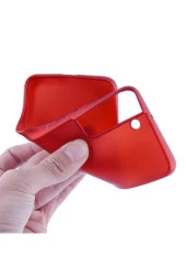 Galaxy S22 Kılıf Premier Silikon Kapak Mürdüm thumbnail 2