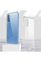 Galaxy M52 Kılıf Clear Anti-shock Sert Arka Kapak Şeffaf thumbnail 3