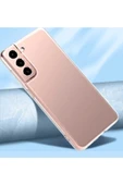 Galaxy S21 Fe Kılıf Kamera Korumalı Süper Silikon Kapak Şeffaf thumbnail 4