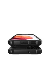 Galaxy S22 Plus Kılıf Shockproof Zırh Koruma Gri thumbnail 3