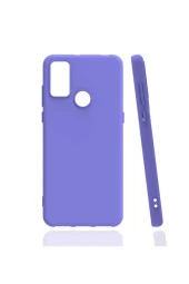 Tcl 20e Kılıf Bye Silikon Lila thumbnail 1