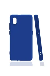 Tcl L7 Kılıf Bye Silikon Mavi thumbnail 1