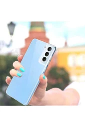 Galaxy S21 Fe Cvzr01 360 Tam Koruma Silikon Kılıf Şeffaf thumbnail 4