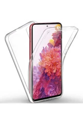 Galaxy Note 10 Lite Cvzr01 360 Tam Koruma Silikon Kılıf Şeffaf thumbnail 1