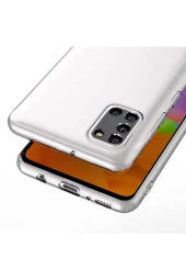 Samsung Galaxy A31 Uyumlu  Kılıf Kamera Korumalı Süper Silikon Kapak Şeffaf thumbnail 3