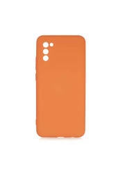 Galaxy A02s Kılıf Delux Silkytermoplastik Kılıf Turuncu thumbnail 1