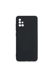Galaxy A71 Kılıf Delux Silkytermoplastik Kılıf Siyah thumbnail 1