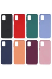 Galaxy M31s Kılıf Delux Silkytermoplastik Kılıf Koyu Pembe thumbnail 3