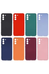 Galaxy S21 Fe Kılıf Delux Silkytermoplastik Kılıf Lacivert thumbnail 3