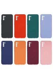 Galaxy A02 Kılıf Delux Silkytermoplastik Kılıf Lacivert thumbnail 3