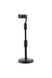 Çok Amaçlı 180&360 Derece Dönebilen Yuvarlak Taban Max 36cm Telefon Tutucu Standı thumbnail 3