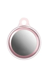 Anahtarlıklı Koruyucu Opacity Şeffaf Slikon Kılıf Açık Pembe thumbnail 1