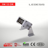 Ledesis Turkuaz Wallwasher Duvar Boyama 12 cm (3W) - 2