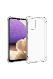 Galaxy A52 Kılıf Clear Anti-shock Sert Arka Kapak Şeffaf thumbnail 1