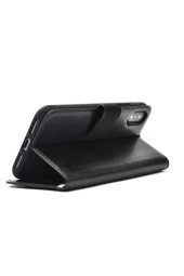 Galaxy J730 Pro Standlı Para Gözlü Delux Cüzdan Siyah thumbnail 3