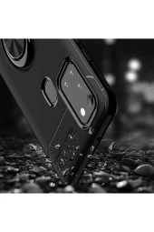 Galaxy A32 5g Novel Silikon Kılıf Siyah-mavi thumbnail 4