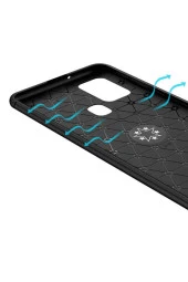 Galaxy A32 5g Novel Silikon Kılıf Siyah-mavi thumbnail 2