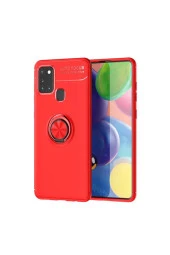 Galaxy A32 5g Novel Silikon Kılıf Kırmızı thumbnail 1