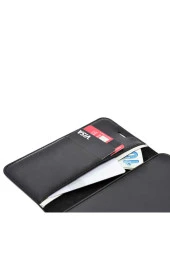 Galaxy A02s Standlı Para Gözlü Delux Cüzdan Kırmızı thumbnail 3