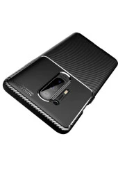 One Plus 8 Pro Kılıf Karbon Delüx Tpu Silikon Lacivert thumbnail 3