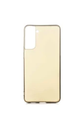 Galaxy S21 Plus Kılıf Premier Silikon Arka Kapak Kılıf Gold thumbnail 1