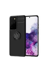 Galaxy S21 Ultra Novel Silikon Kılıf Siyah thumbnail 1