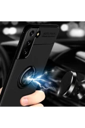 Galaxy S21 Plus Novel Silikon Kılıf Kırmızı thumbnail 2