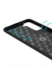 Galaxy S21 Plus Novel Silikon Kılıf Kırmızı thumbnail 4