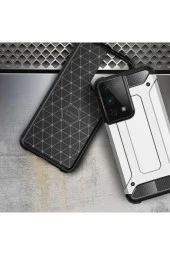 Galaxy S21 Ultra Kılıf Shockproof Slikon Zırh Gold thumbnail 3