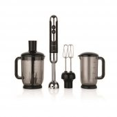 Korkmaz Mia Mega Siyah/Krom Blender Set A447-12 - 1