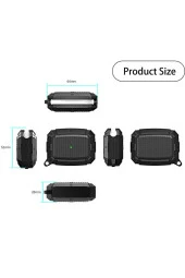 Apple  Pro Kılıf Heawy Armor Silikon Renksiz thumbnail 2