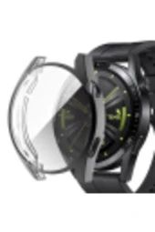 Huawei Watch Buds Ile Uyumlu Aurora Ekran Koruma Hafif Ve Kompakt Ekran Koruyucu Silikon Şeffaf thumbnail 2