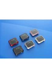 Watch 7 Ile Uyumlu 45mm Için Tank Zırh Kasa Ve Ekran Koruyucu Talisman Watch Gard Siyah thumbnail 2