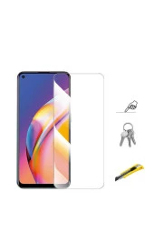 Oppo A96 4g Uyumlu Maxi Glass Temperli Cam Ekran Koruyucu thumbnail 4
