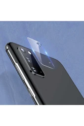 Galaxy M52 Ile Uyumlu Kamera Lens Koruyucu Temperli Cam Şeffaf thumbnail 5