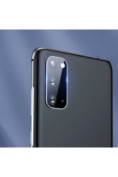 Galaxy M52 Ile Uyumlu Kamera Lens Koruyucu Temperli Cam Şeffaf thumbnail 7