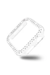 Apple Watch 6 38mm Uyumlu Sert Çerçeve Diamond Kapak thumbnail 1