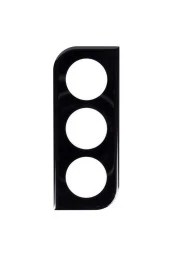 Galaxy S22 Plus Ile Uyumlu Kamera Lens Koruyucu 3d Kavisli Cam Siyah thumbnail 2