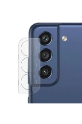 Galaxy S21 Fe Uyumlu Kamera Lens Koruyucu Temperli Cam thumbnail 1