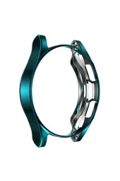 Galaxy Watch 4 Classic 44mm Için Watch Gard 02 Koruyucu Silikon Koyu Yeşil thumbnail 1