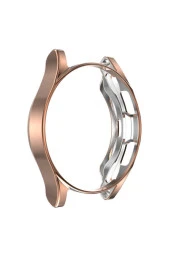 Galaxy Watch 4 Classic 42mm Için Watch Gard 02 Koruyucu Silikon Koyu Rosegold thumbnail 1