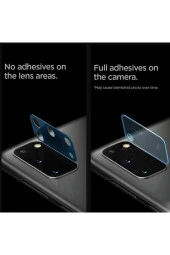 Siyah Galaxy A02s Uyumlu Kamera Lens Koruyucu thumbnail 3