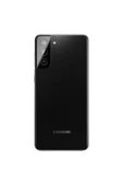 Galaxy S21 Plus Uyumlu Kamera Lens Koruyucu Siyah thumbnail 2
