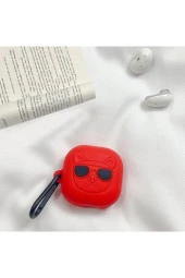 Samsung Galaxy Buds Pro 2 Ile Uyumlu Karakter Görünümlü Cartoon Kılıf Red Dog thumbnail 1