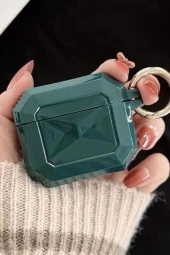 3 Için Kulaklık Koruyucu Star Armor Kapak Kılıf Yeşil thumbnail 1