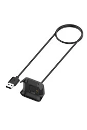 Redmi Watch Ile Uyumlu Akıllı Saat Şarjı Manyetik Şarj Adaptörü Usb Şarj Kablosu Siyah thumbnail 1