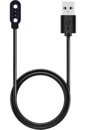 Haylou Ls01,ls02 Solar Ile Uyumlu Siyah Kablolu Smart Akıllı Saat Için Şarj Kablosu thumbnail 1