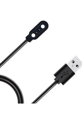 Haylou Ls01,ls02 Solar Ile Uyumlu Siyah Kablolu Smart Akıllı Saat Için Şarj Kablosu thumbnail 2
